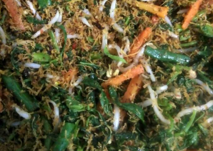 Resep: Urap sayur teri Irit Anti Gagal