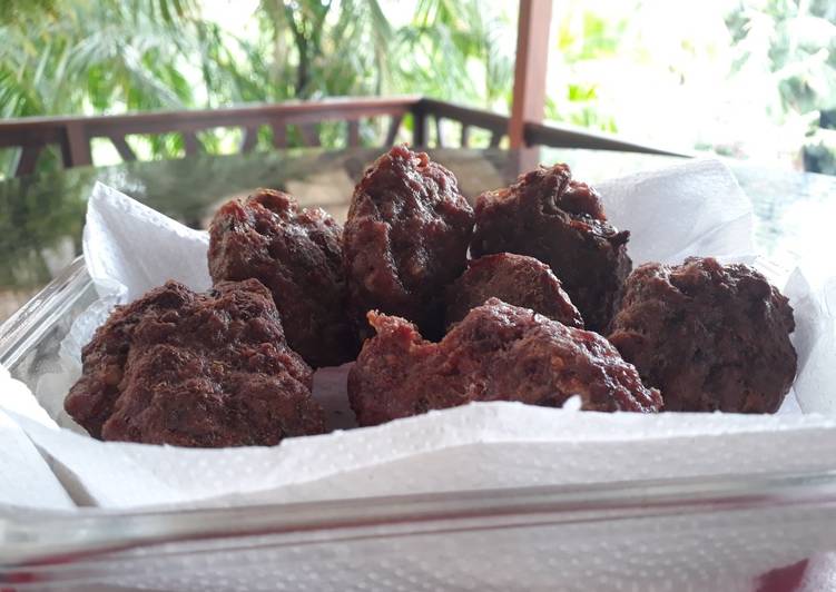 Bolinho de carne assado - Tudogosreceitas