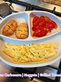 Penne Carbonara | Nuggets สำหรับเด็ก