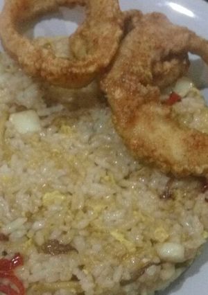 Foto resep Nasi goreng cumi