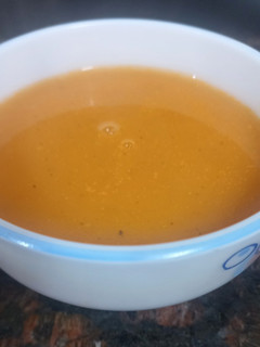 A picture of Carrot Soup.