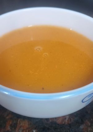 A picture of Carrot Soup.