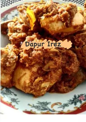 Foto resep Rendang ayam