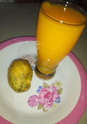 A picture of Mango Juice.