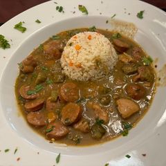 Chicken and Sausage Gumbo A picture of Chicken and Sausage Gumbo.