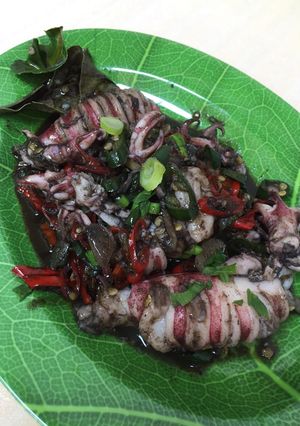 Foto resep Cumi Saus Hitam