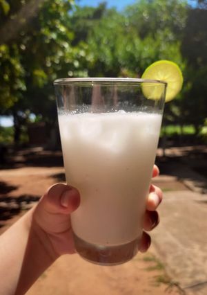 Una foto de Limonada de coco 🥥 🍋