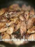 Calamaritos plancha con toque de Sanlucar