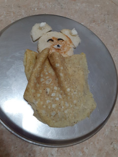 டெடி பிரட் ஆம்லேட்(Teddy bread omelette recipe in tamil) செய்முறை முக்கிய புகைப்படம்