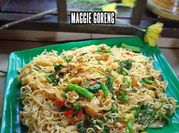 Gambar maggi goreng cili api
