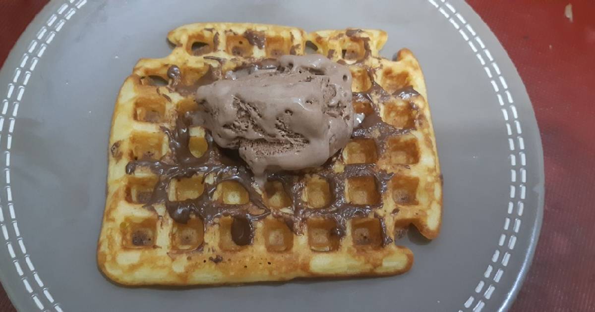 Resep Buttermilk waffle ala anna olson oleh Ratihkusuma Cookpad
