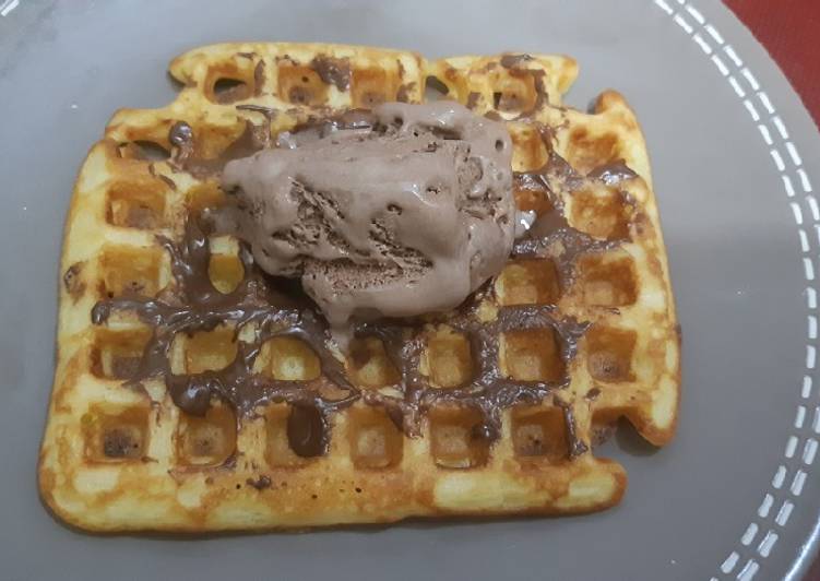 Buttermilk waffle ala anna olson