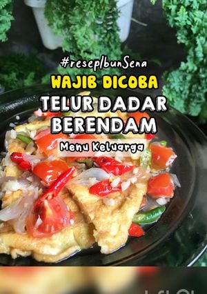 Foto resep TELUR DADAR BERENDAM - Menu Keluarga #resepIbunSena
