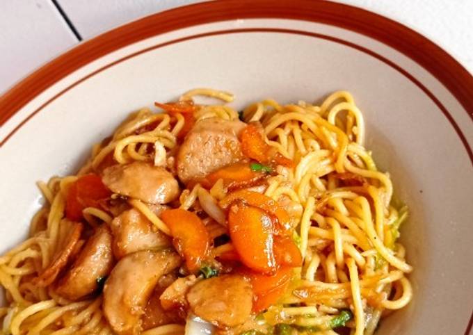 Spaghetti Goreng Tektek Bakso