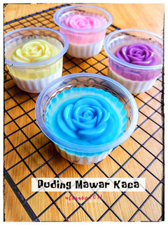 Foto resep Puding mawar kaca