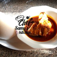 A picture of Fresh fish soup.