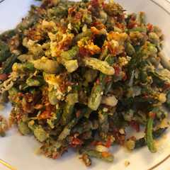 A picture of Buncis cabe garam.