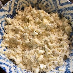 A picture of Mommy’s Famous Potatoe Salad.