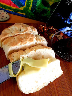 A picture of Almond flour bread.