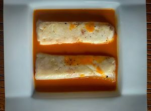 Foto principal de Lingotes de merluza en caldo oriental