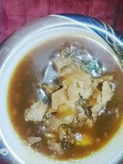 A picture of Kathyawari choley.