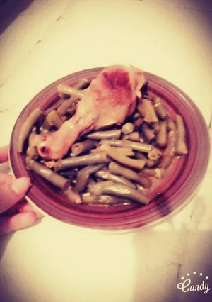 صورة لوصفة لوبيا mange tout