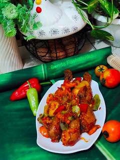 Foto resep Balado Ayam Goreng