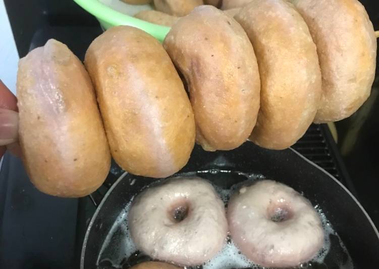 Taro Donat tanpa ulen