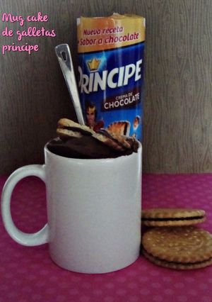 Una foto de Mug cake de Galletas Príncipe