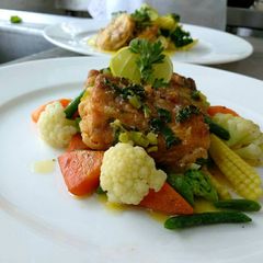 A picture of Fish Meuniere.