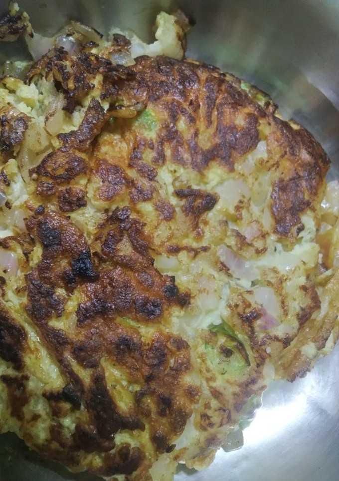 கரண்டி ஆம்லெட் செய்முறை முக்கிய புகைப்படம்