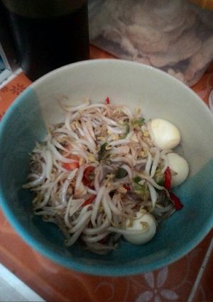 Foto resep Ca Toge dan Telur Puyuh Ala-ala