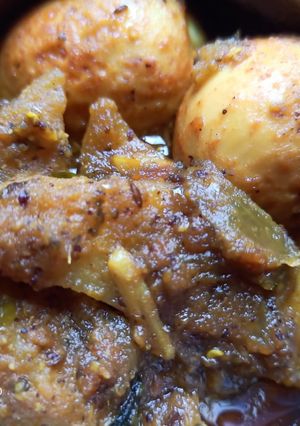 ডিম সর্ষের তেল ঝাল(dim sorsher jhal recipe in Bengali) রেসিপির প্রধান ছবি