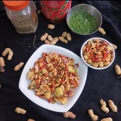 A picture of Peanut Potato Chat.
