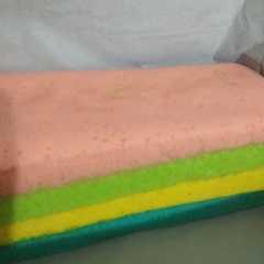 RAINBOW Cake-レシピのメイン写真