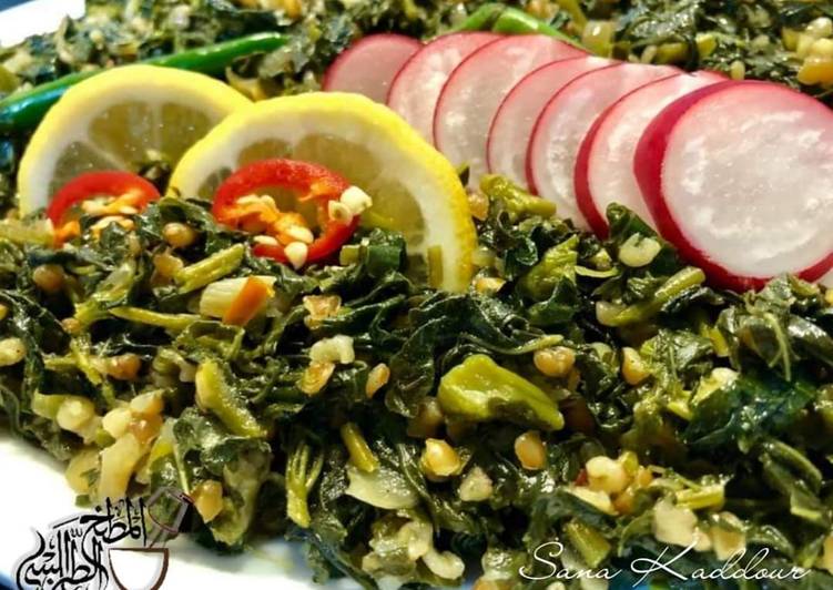 Simple Way to Make Any-night-of-the-week Cheeseweed_Greens  #Khibaizeh