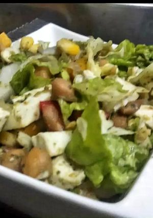 A picture of Three Beans Salad.