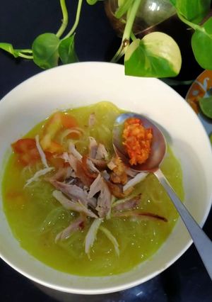 Foto resep Soto ayam kuah kuning