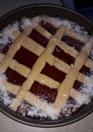 Una foto de Pastafrola de membrillo