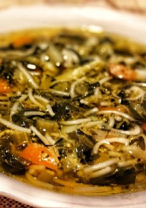 صورة لوصفة شوربة الخضار