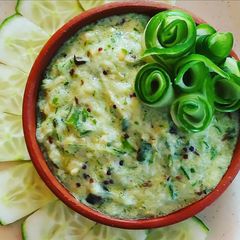 A picture of Zucchini Raita.