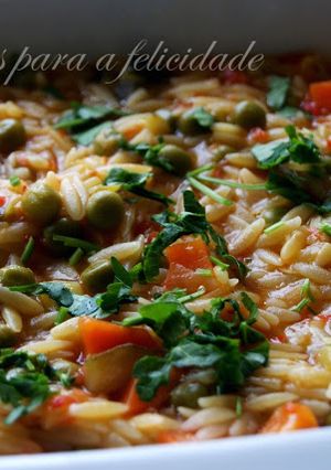 Foto de Massa Pevide com Legumes