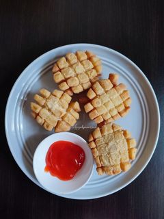 Foto resep Kentang mekar viral