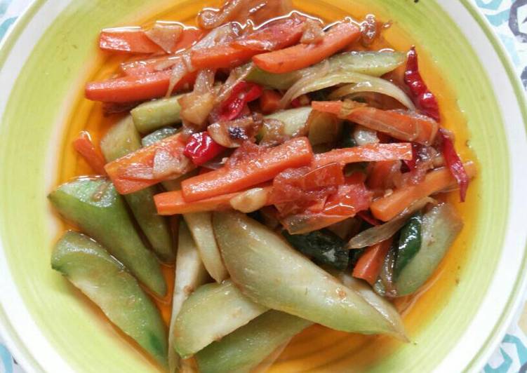 Resep Tumis wola (wortel labu), Bikin Ngiler