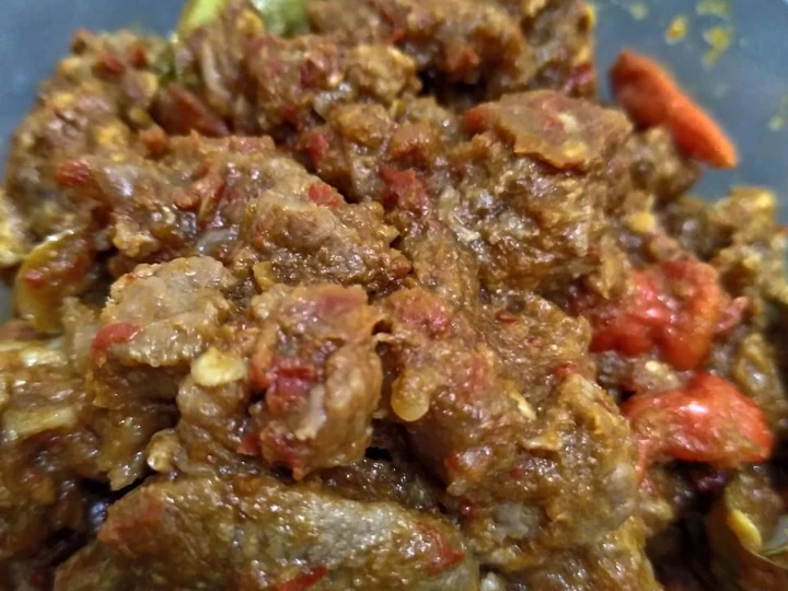 Cara Mudah Membuat Resep Oseng mercon kambing yang Lezat Anti Ribet, Lezat