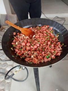 Una foto de Discada
