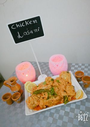 A picture of Chicken lasani.