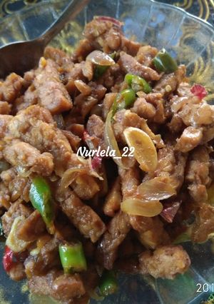 Foto resep Orek tempe asam manis