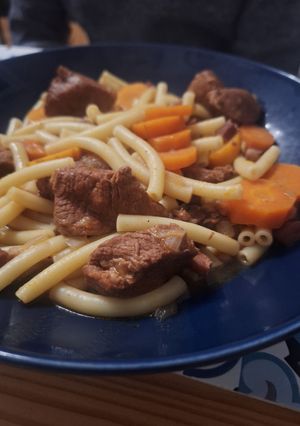 Une photo de Boeuf aux pâtes