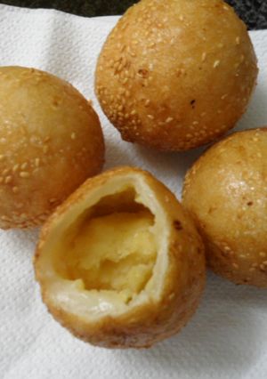 Hình của món Bánh rán Hà nội.